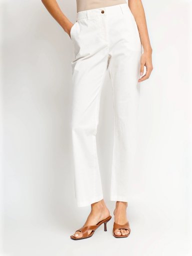 PANTALÓN MUJER CACHAREL ALGODÓN FLARE - 2