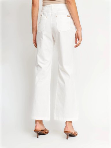PANTALÓN MUJER CACHAREL ALGODÓN FLARE - 3