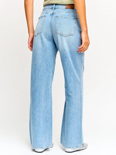 JEANS MUJER AEROPOSTALE ALGODÓN TACHAS - 3