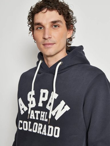 POLERÓN HOMBRE ROBERT LEWIS ALGODÓN HOODIE ESTAMPADO - 3