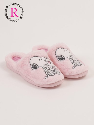 PANTUFLAS MUJER SNOOPY QUILT - 1