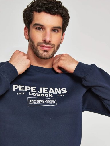 POLERÓN HOMBRE PEPE JEANS ALGODÓN CUELLO REDONDO ESTAMPADO - 3