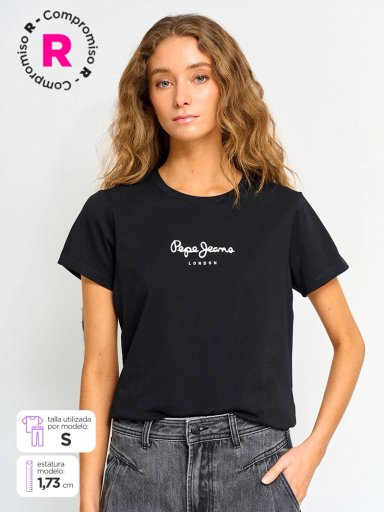 POLERA MUJER PEPE JEANS ALGODÓN PRINT - 1