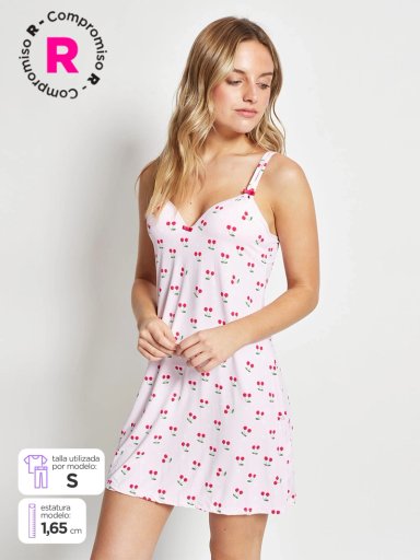CAMISA DE DORMIR MUJER INDEX ENAMORADOS - 1