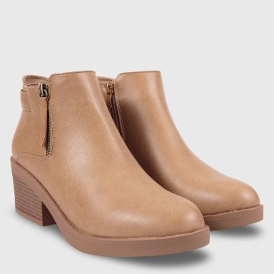 BOTINES MUJER BRIGITTE NAUX BEIGE ELILI - 2