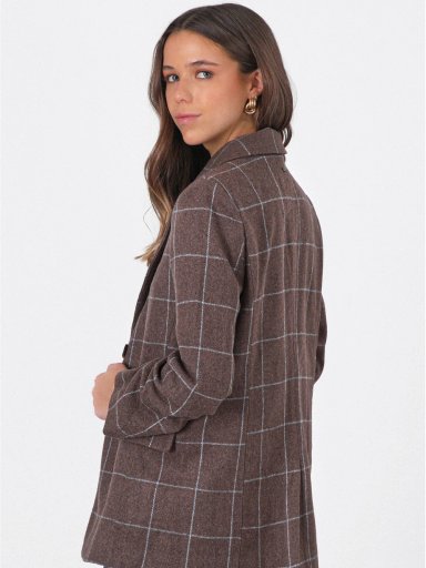 BLAZER MUJER RAINDOOR LANA CUADROS - 3