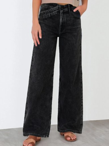 PANTALÓN MUJER RAINDOOR ALGODÓN PRETINA CRUZADA - 2