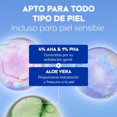 TÓNICO EXFOLIANTE FACIAL NIVEA LUMINOUS630 SKIN GLOW CON ÁCIDO GLICÓLICO - 6