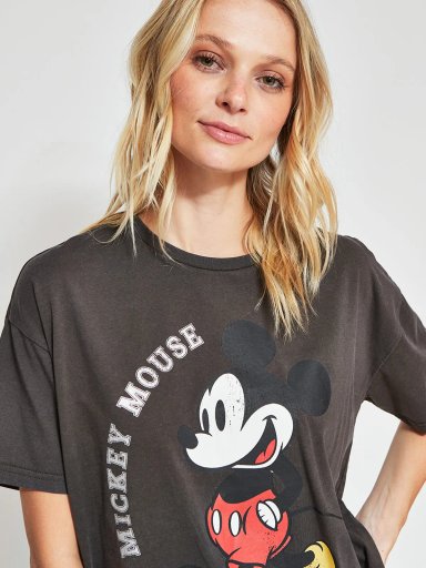 POLERA MUJER INDEX ALGODÓN MANGA CORTA DISNEY - 3