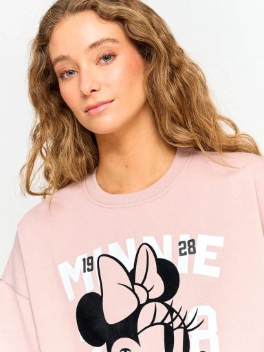 POLERÓN MUJER INDEX ALGODÓN MANGA LARGA MINNIE - 3