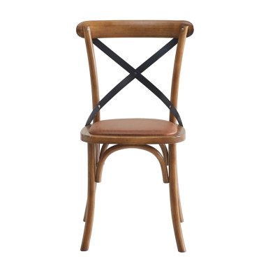 PAR DE SILLAS RIPLEY HOME CRUZETA SEAT PU - 1