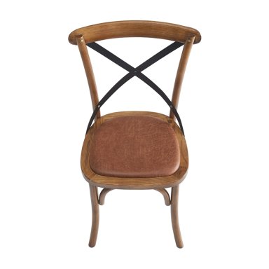 PAR DE SILLAS RIPLEY HOME CRUZETA SEAT PU - 2