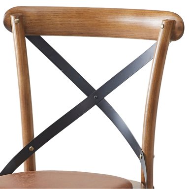 PAR DE SILLAS RIPLEY HOME CRUZETA SEAT PU - 4