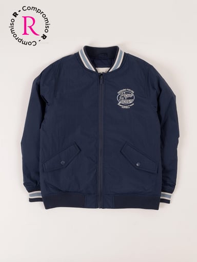 CHAQUETA NIÑO PEPE JEANS CRINCKLE MANGA LARGA - 1