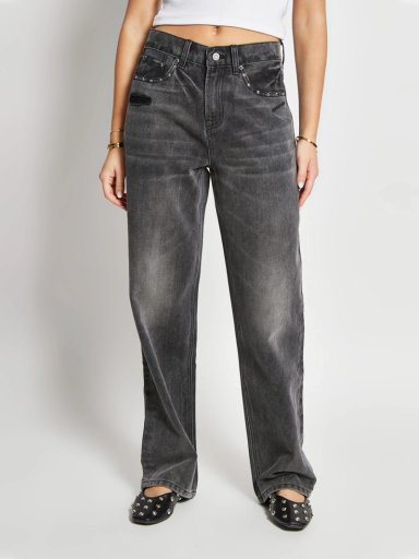 JEANS MUJER AEROPOSTALE ALGODÓN TACHAS - 2