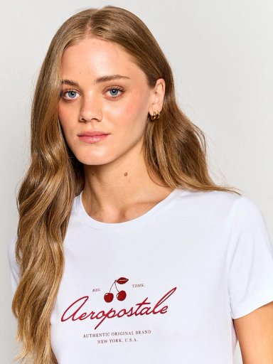POLERA MUJER AEROPOSTALE ALGODÓN  - 3