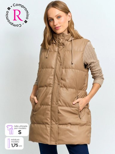 PARKA MUJER AZIZ SIN MANGAS - 1