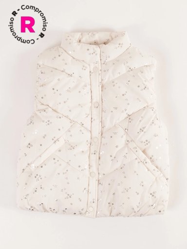 PARKA SIN MANGA NIÑA HARVEST ESTAMPADA - 1