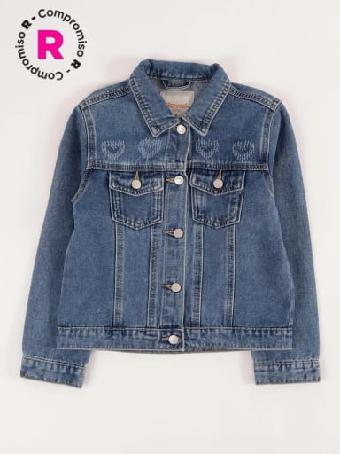 CHAQUETA ALGODÓN NIÑA HARVEST CORAZONES - 1