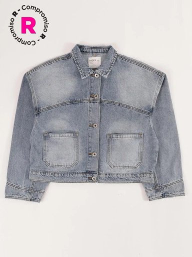 CHAQUETA ALGODÓN NIÑA INDEX SUELTA - 1