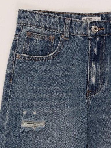 JEANS NIÑA INDEX ALGODÓN SCRATCH - 3
