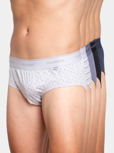 PACK X5 SLIP HOMBRE PALMERS ALGODÓN  - 1