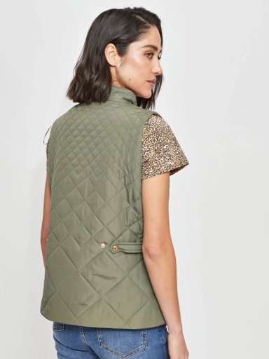 PARKA MUJER CACHAREL SIN MANGAS - 2