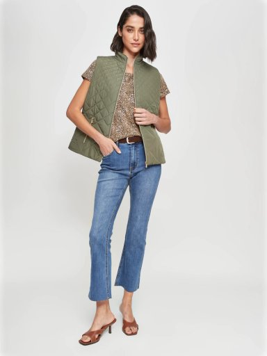 PARKA MUJER CACHAREL SIN MANGAS - 4