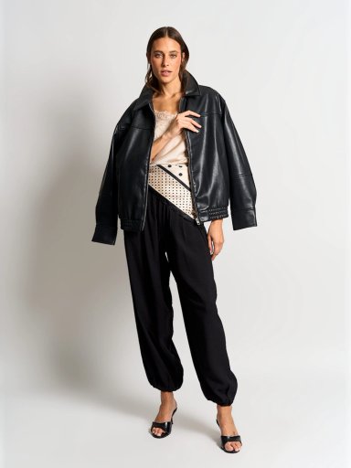 CHAQUETA MUJER MARQUIS EFECTO PIEL - 4
