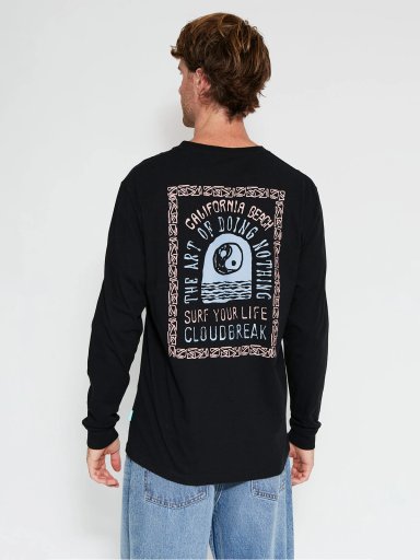 POLERA HOMBRE CLOUDBREAK ALGODÓN MANGA LARGA PRINT - 2