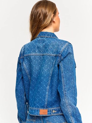 CHAQUETA MUJER PEPE JEANS ALGODÓN SLIM DENIM - 2