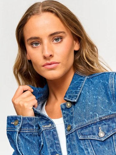 CHAQUETA MUJER PEPE JEANS ALGODÓN SLIM DENIM - 3