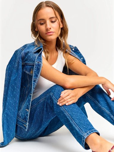 CHAQUETA MUJER PEPE JEANS ALGODÓN SLIM DENIM - 4