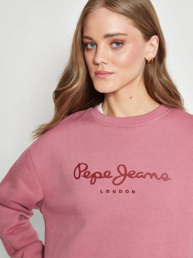 POLERÓN MUJER PEPE JEANS ALGODÓN LOGO - 3