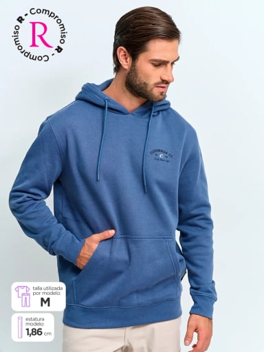 POLERÓN HOMBRE CLOUDBREAK ALGODÓN HOODIE PRINT - 1