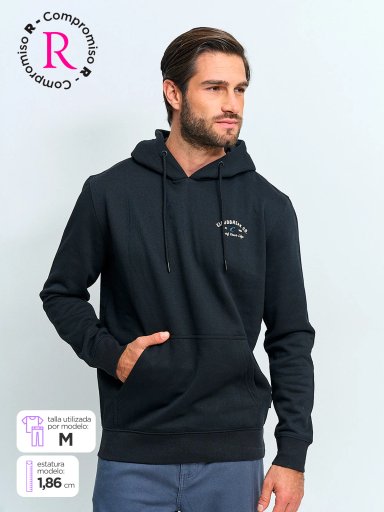 POLERÓN HOMBRE CLOUDBREAK ALGODÓN HOODIE PRINT - 1