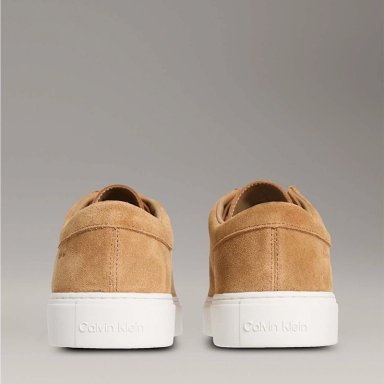 ZAPATILLAS HOMBRE CALVIN KLEIN CASUALES CAFÉ HM0HM01967GCX CUERO - 5