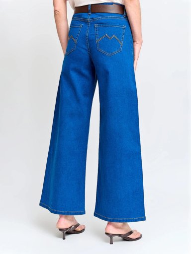 JEANS MUJER REGATTA ALGODÓN WIDE LEG - 3