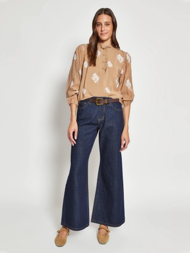 BLUSA MUJER REGATTA MANGA LARGA BORDADA - 4