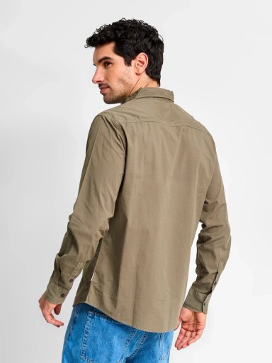 CAMISA HOMBRE ROBERT LEWIS ALGODÓN MANGA LARGA - 2