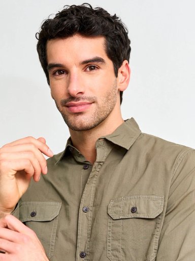 CAMISA HOMBRE ROBERT LEWIS ALGODÓN MANGA LARGA - 3