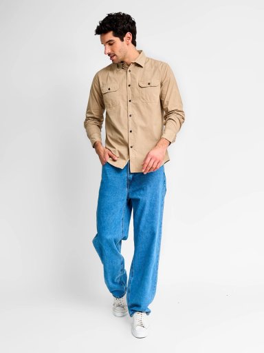 CAMISA HOMBRE ROBERT LEWIS ALGODÓN MANGA LARGA - 4