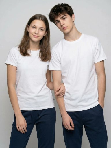 POLERA NIÑO TEST CUELLO REDONDO - 1