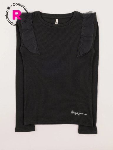 POLERA MANGA LARGA NIÑA PEPE JEANS TATIANA - 1
