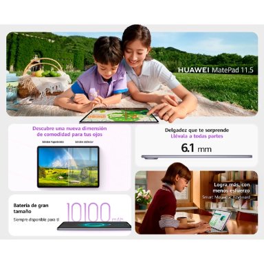 TABLET HUAWEI MATEPAD 11.5” 128GB + TECLADO + LÁPIZ - 6
