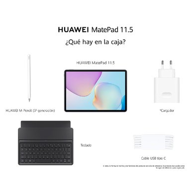 TABLET HUAWEI MATEPAD 11.5” 128GB + TECLADO + LÁPIZ - 8
