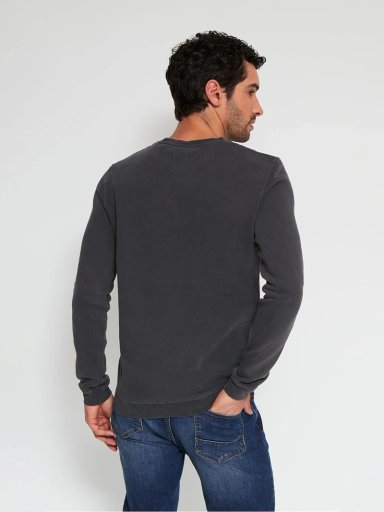 POLERÓN HOMBRE MARQUIS ALGODÓN CUELLO REDONDO LAVADO - 2