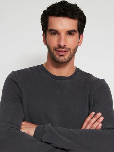 POLERÓN HOMBRE MARQUIS ALGODÓN CUELLO REDONDO LAVADO - 3