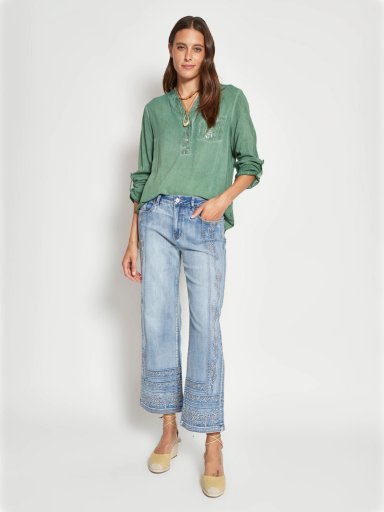 BLUSA MUJER TATIENNE MANGA LARGA LENTEJUELAS - 4