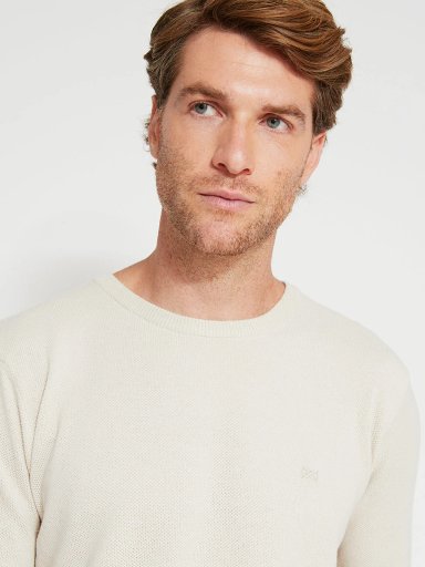SWEATER HOMBRE REGATTA ALGODÓN CUELLO REDONDO BÁSICO - 3